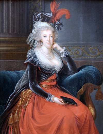 Portrait of Maria Carolina of Austria, Queen Consort of Naples by Unbekannt Unbekannt